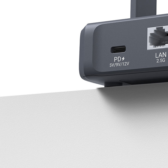 GL.iNet Slate 7 (GL-BE3600) USB-C pd