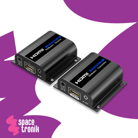 Konwerter HDMI na LAN Spacetronik SPH-HLC6IR cechy