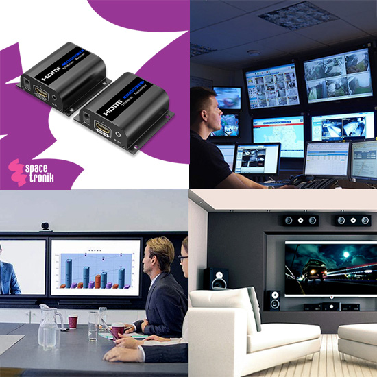 Konwerter HDMI na LAN Spacetronik SPH-HLC6IR kompatybilność