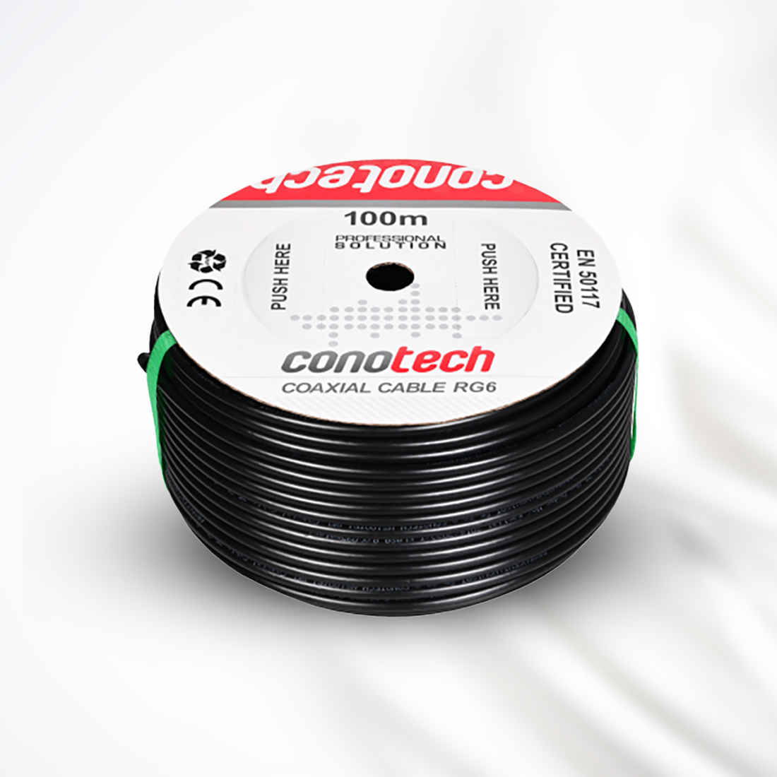 Kabel koncentryczny Conotech RG6 GEL chechy