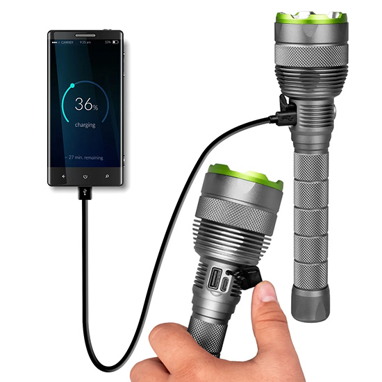 Latarka taktyczna LED Vayox VA0364 Pro Series powerbank