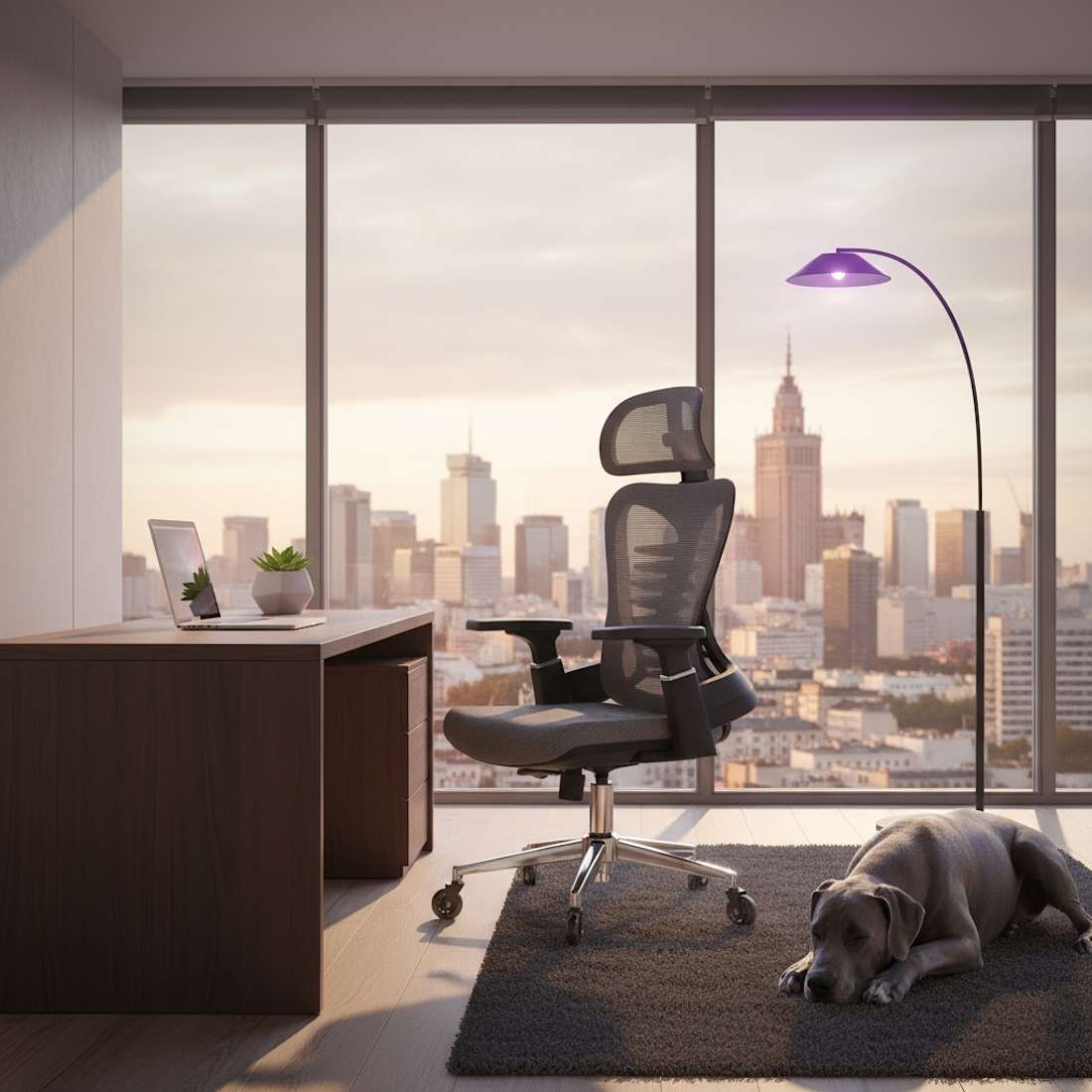 Fotel Ergonomiczny Spacetronik Axon Szary