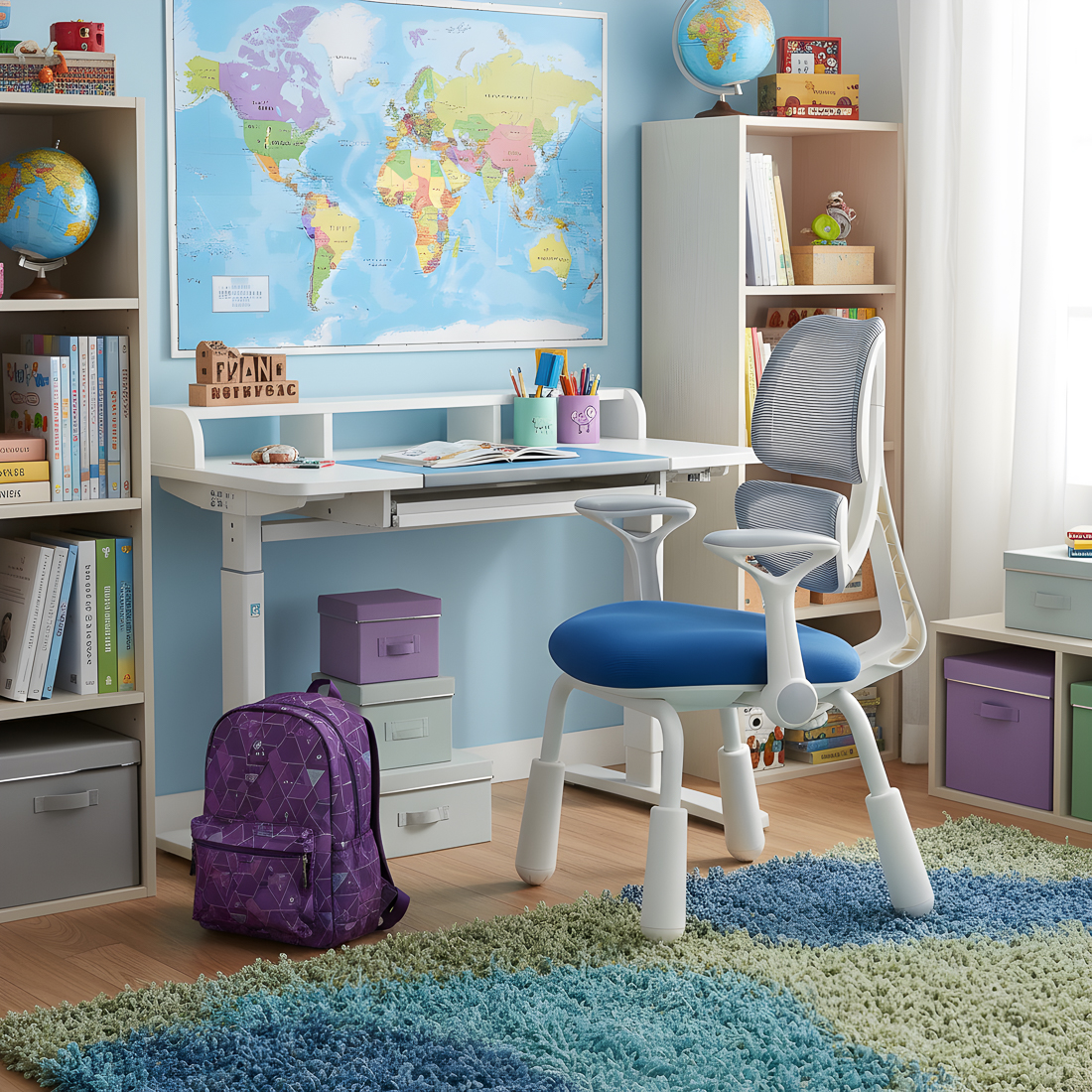 Ergonomiczne Krzesło Dziecięce Spacetronik XD SPC-XD15