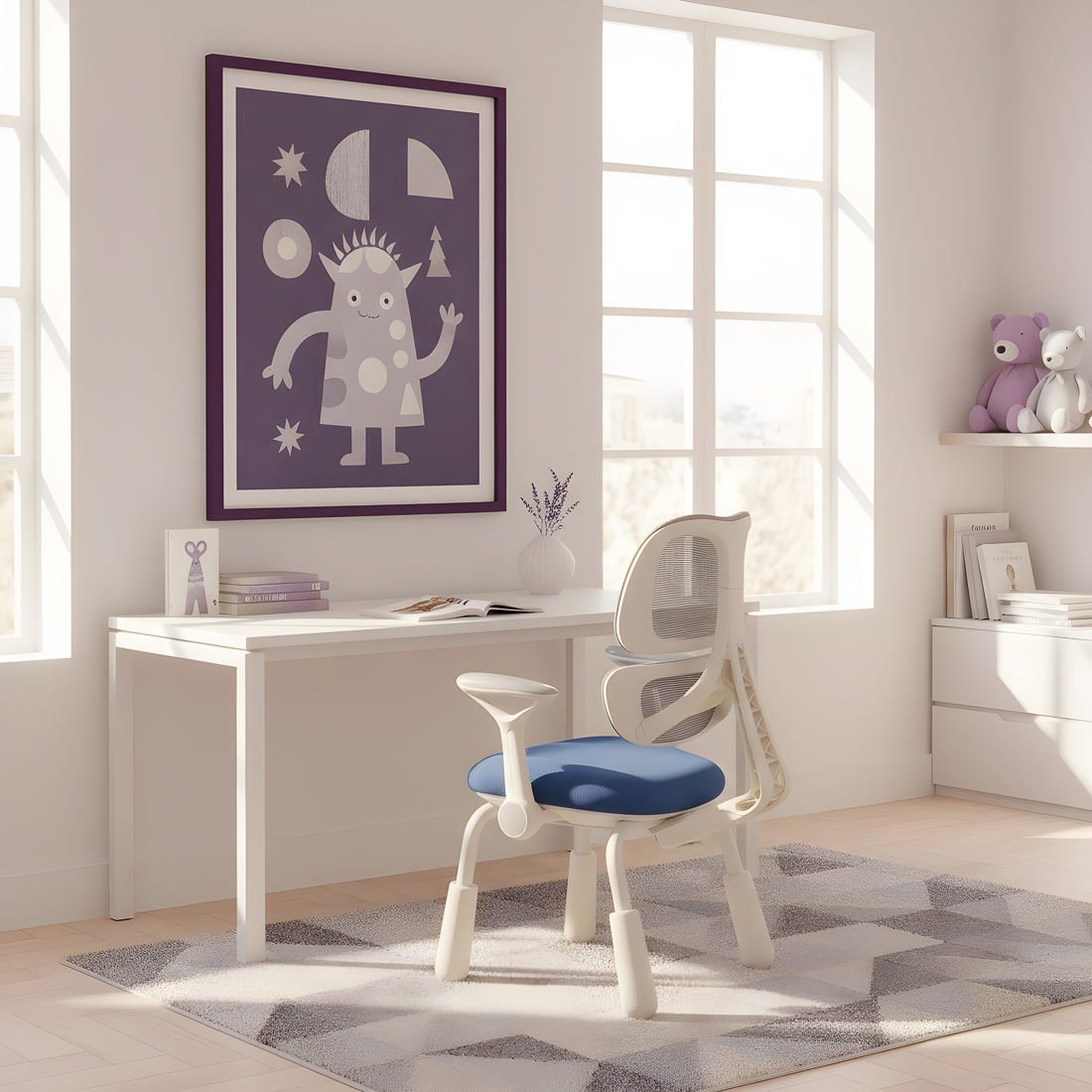 Regulowane nogi zapewniające stabilność