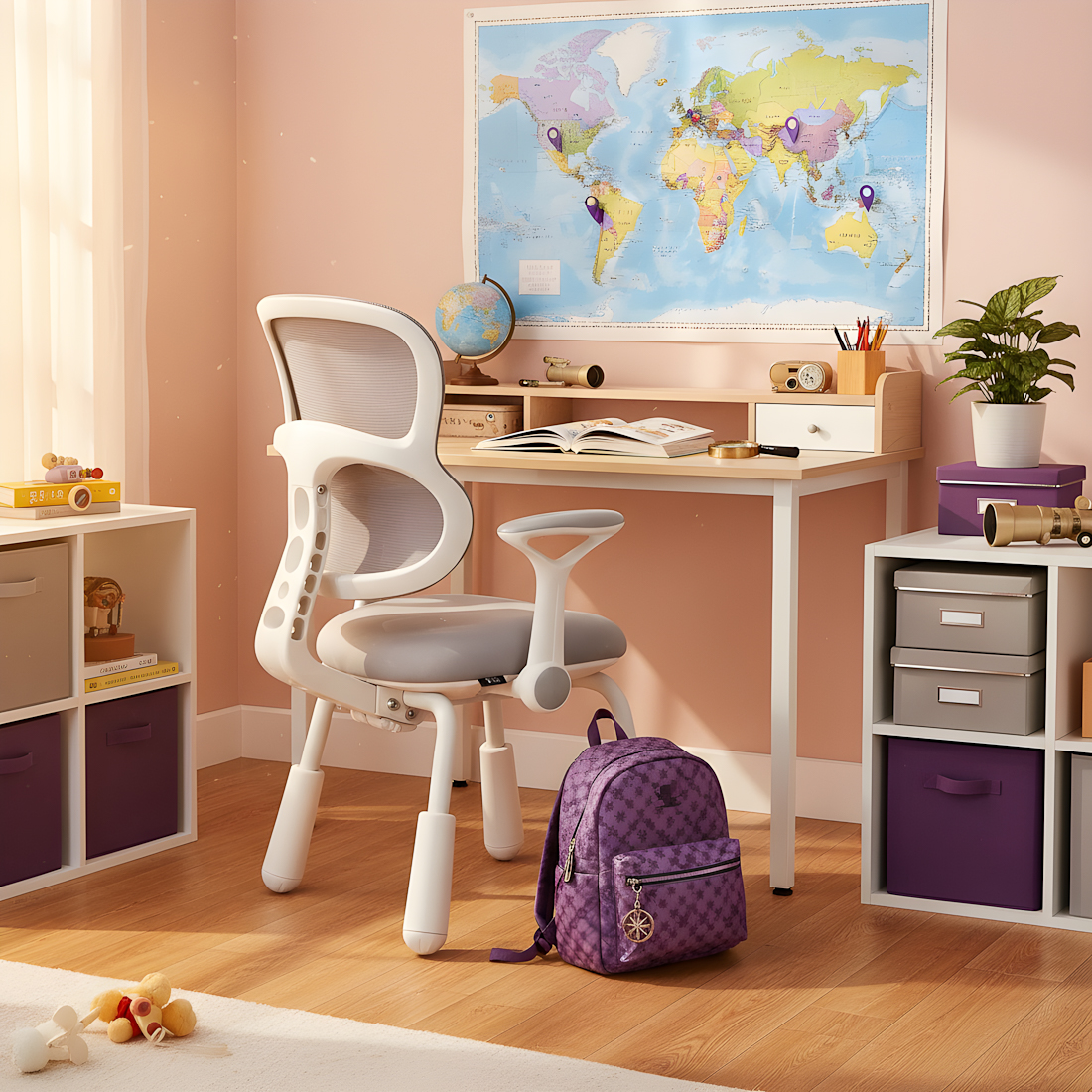 Ergonomiczne oparcie z siatki