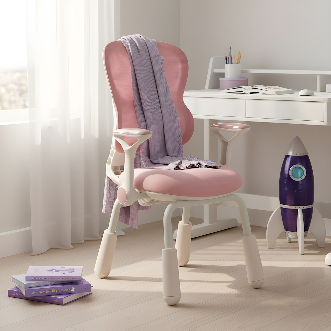 Regulacja wysokości i głębokości krzesła