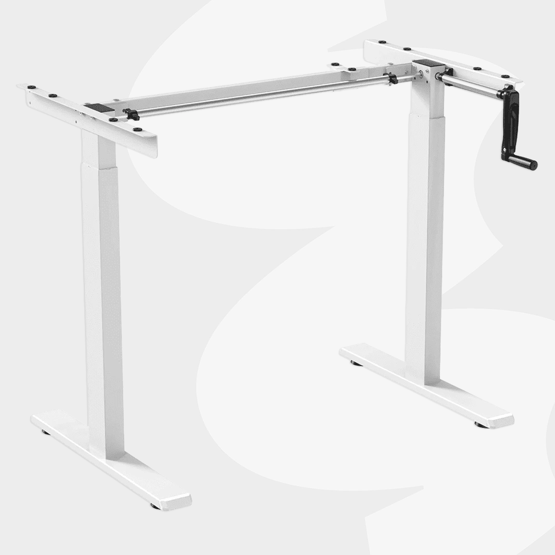 Stelaż biurkowy manualny Spacetronik SPE110MW