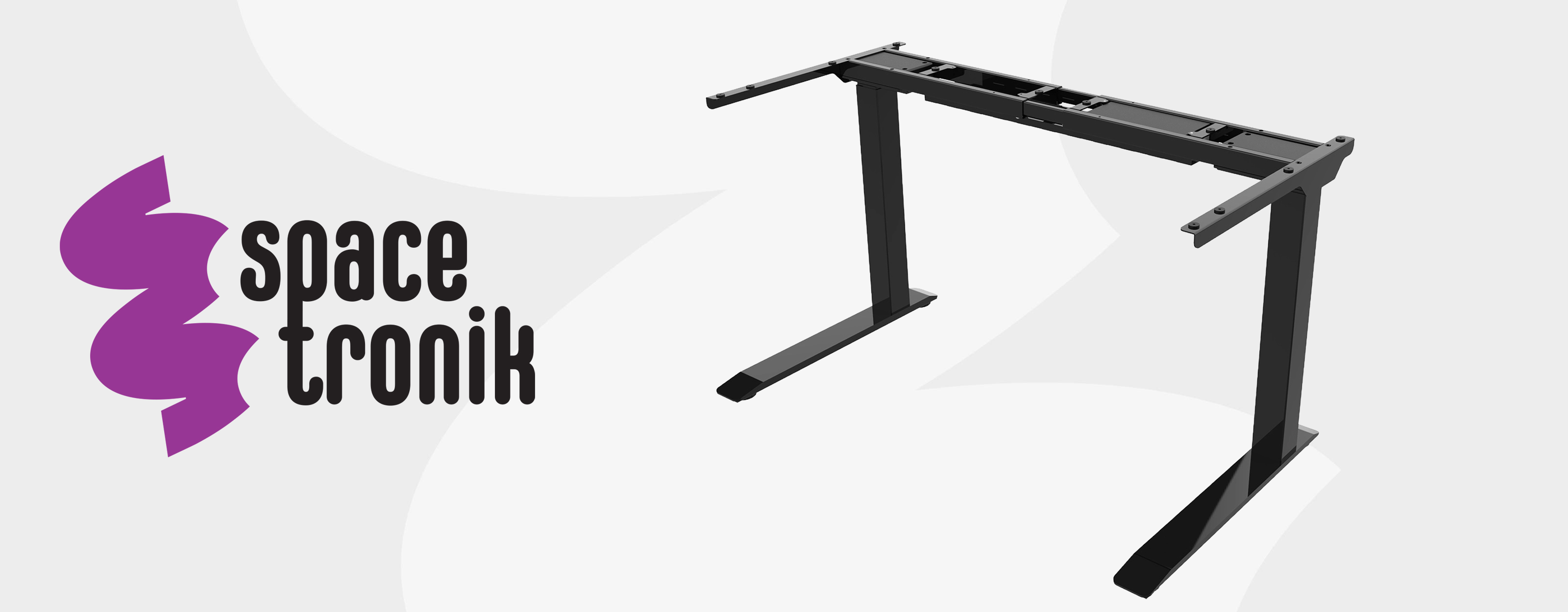 Elektryczny stelaż biurkowy Spacetronik SPE-233B