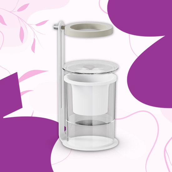 mini ogród do domu, lampka LED do roślin, zestaw do uprawy roślin w domu, system hydroponiczny LED, kompaktowy ogród domowy, uprawa sukulentów LED, lampa do ziół, domowa hodowla roślin