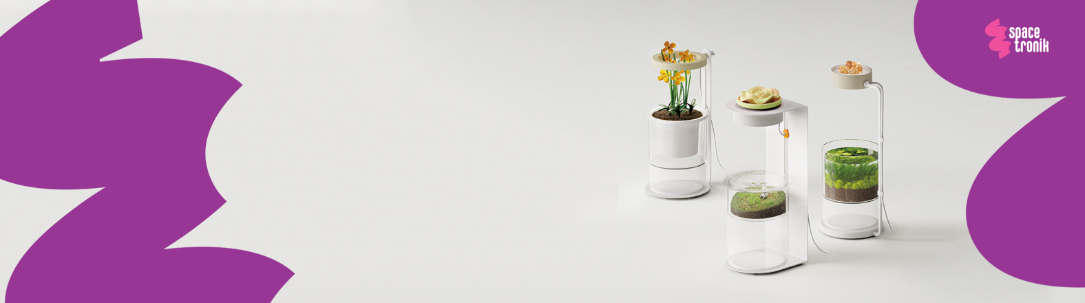 mini ogród do domu, lampka LED do roślin, zestaw do uprawy roślin w domu, system hydroponiczny LED, kompaktowy ogród domowy, uprawa sukulentów LED, lampa do ziół, domowa hodowla roślin
