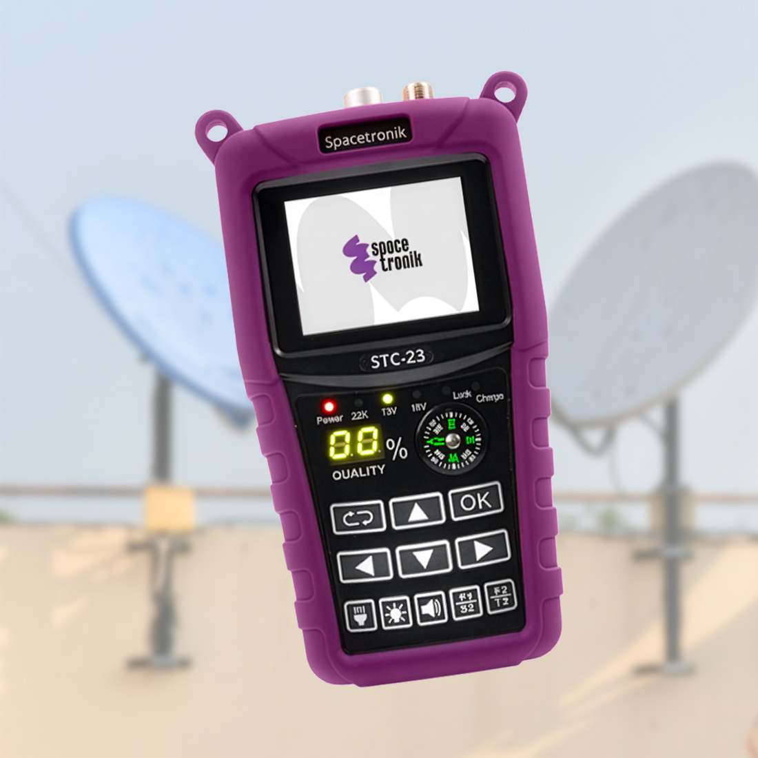 Miernik Combo SAT Finder Spacetronik STC-23 funkcje