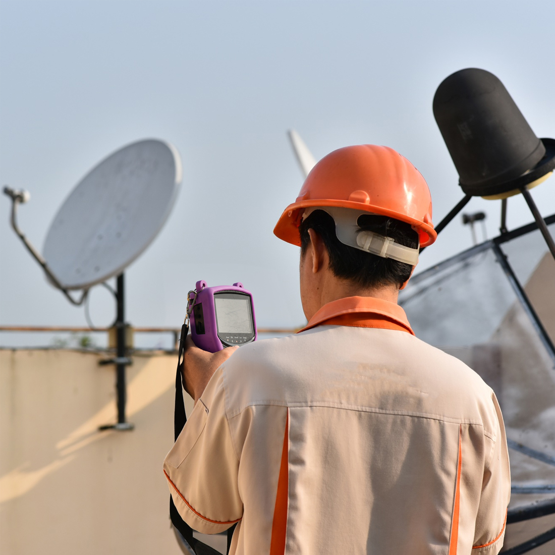 Miernik Combo SAT Finder Spacetronik STC-23 konstrukcja