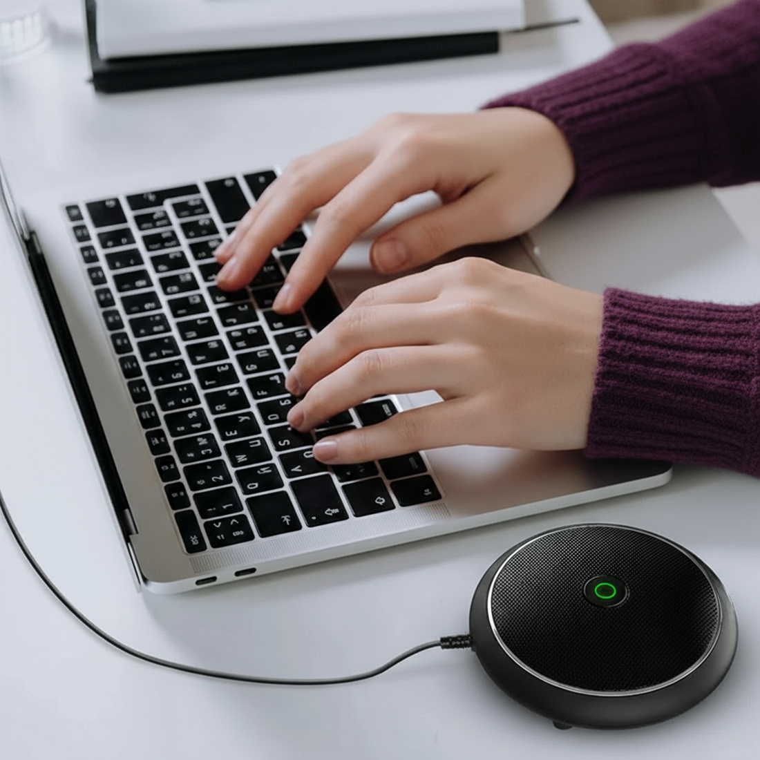 Mikrofon konferencyjny SPU-WM30 podłączenie