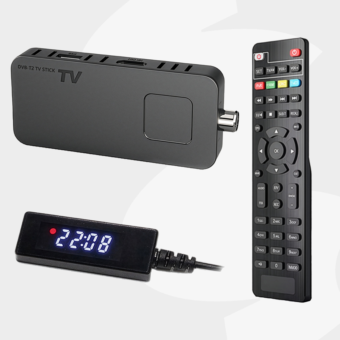 Tuner DVB-T2 Spacetronik U8 Mini cechy