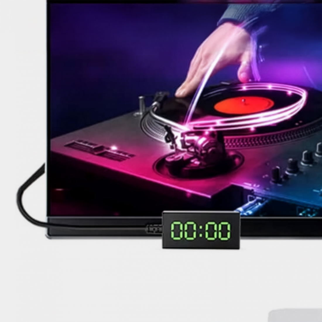 Tuner DVB-T2 Spacetronik U8 Mini łączność