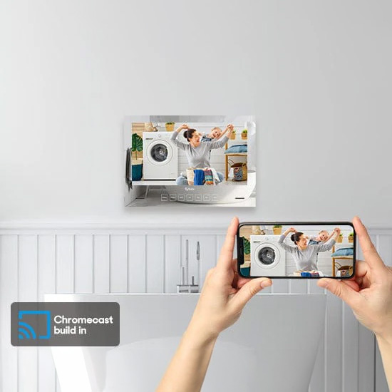 Sylvox telewizor łazienkowy chromecast