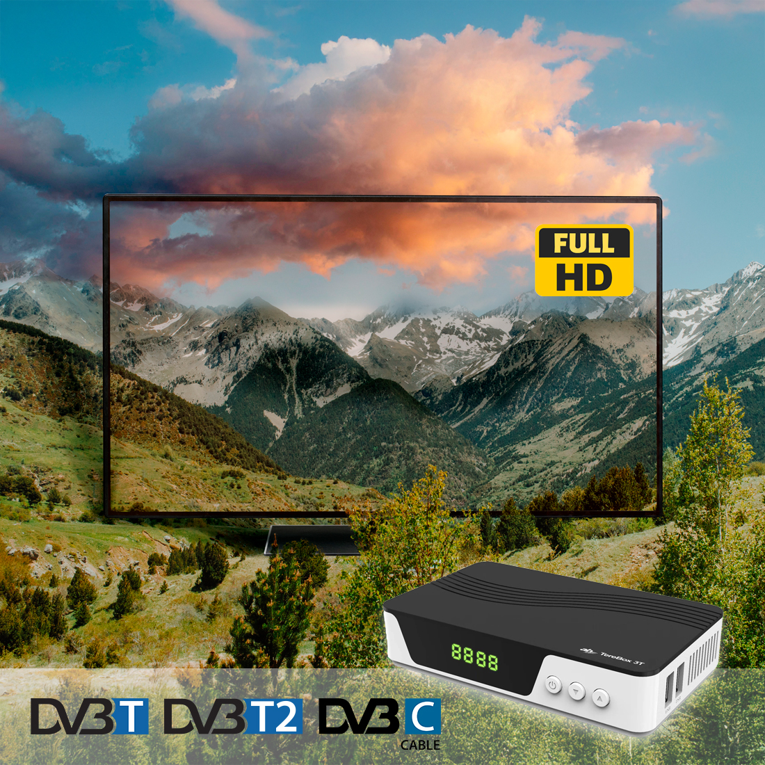 AB TereBox 3T HD standardy
