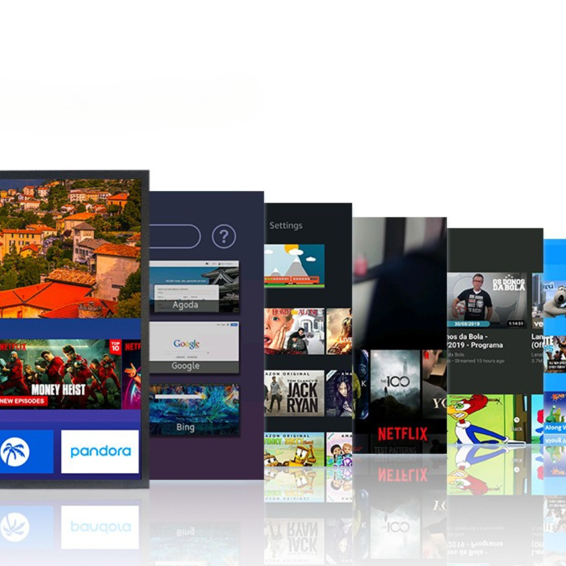 Digital signage z systemem CMS