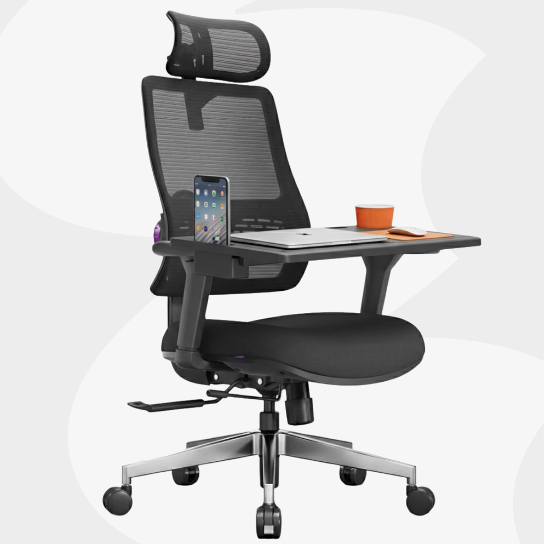 Fotel biurowy Spacetronik LUMBO 11