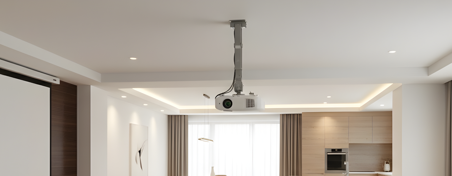 Uchwyt do projektora Spacetronik SPA-P01S srebrny