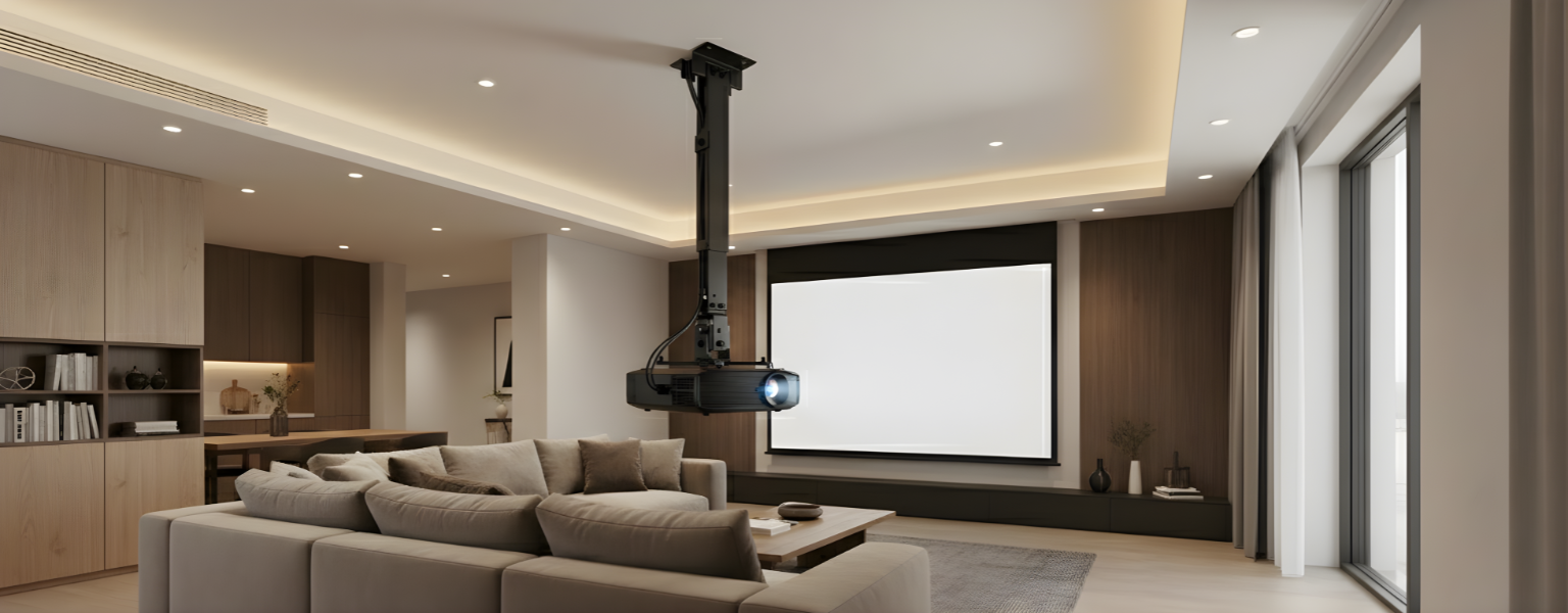 Uchwyt do projektora Spacetronik SPA-P01B czarny