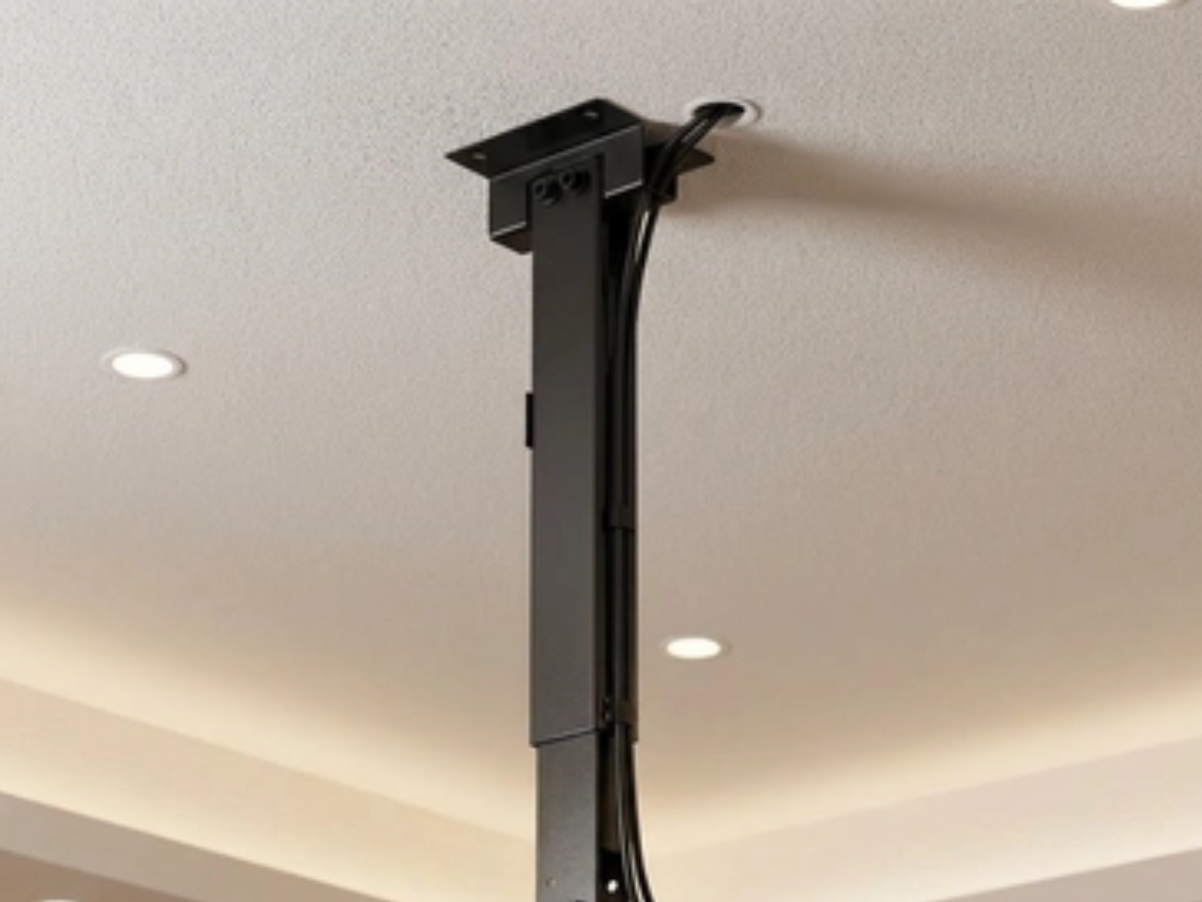 Regulacja wysokości uchwytu do projektora