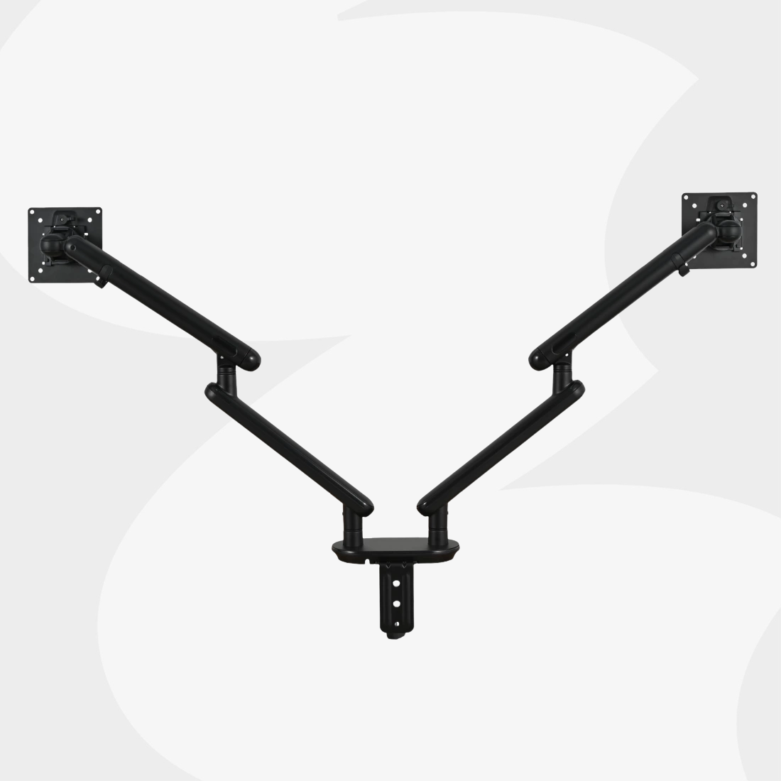 Uchwyt na Dwa Monitory SPAF120B — ergonomia