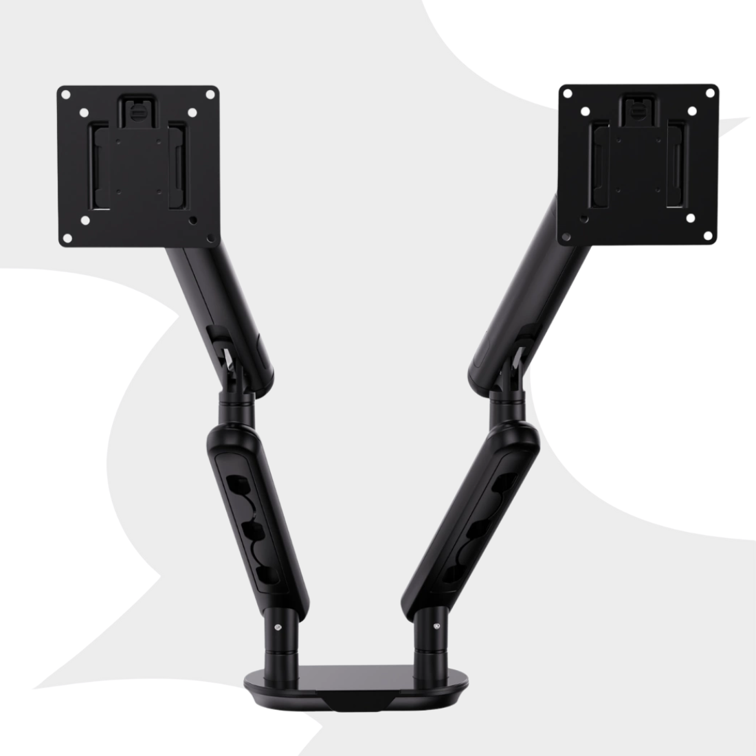 Uchwyt na Dwa Monitory SPAF120B — precyzja i wytrzymałość