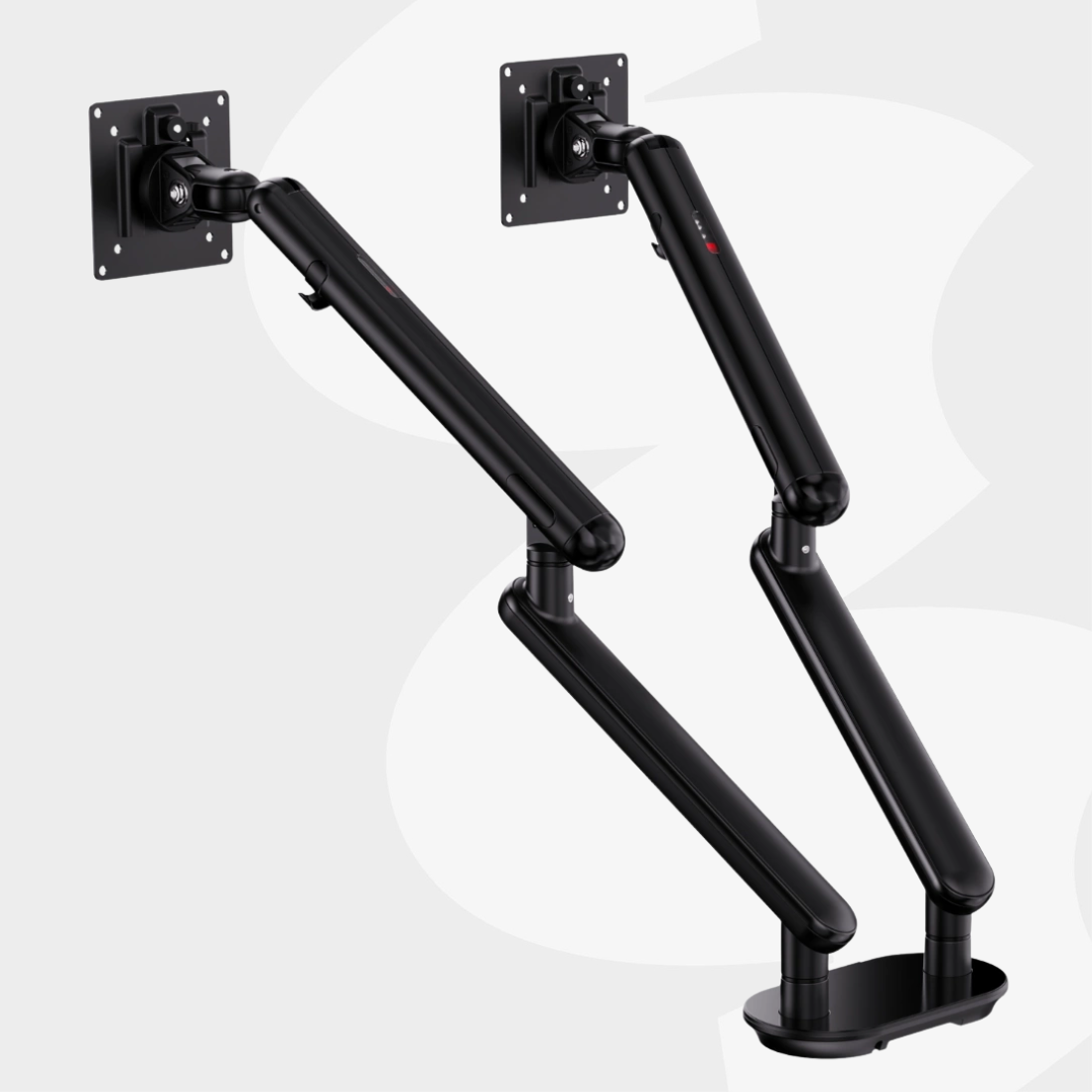 Uchwyt na Dwa Monitory SPAF120B — łatwa instalacja