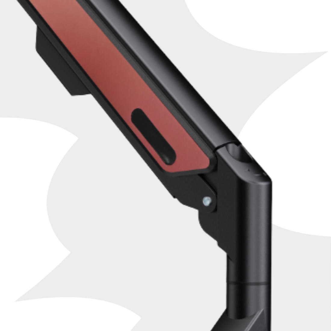 uchwyt z zarządzaniem kablami