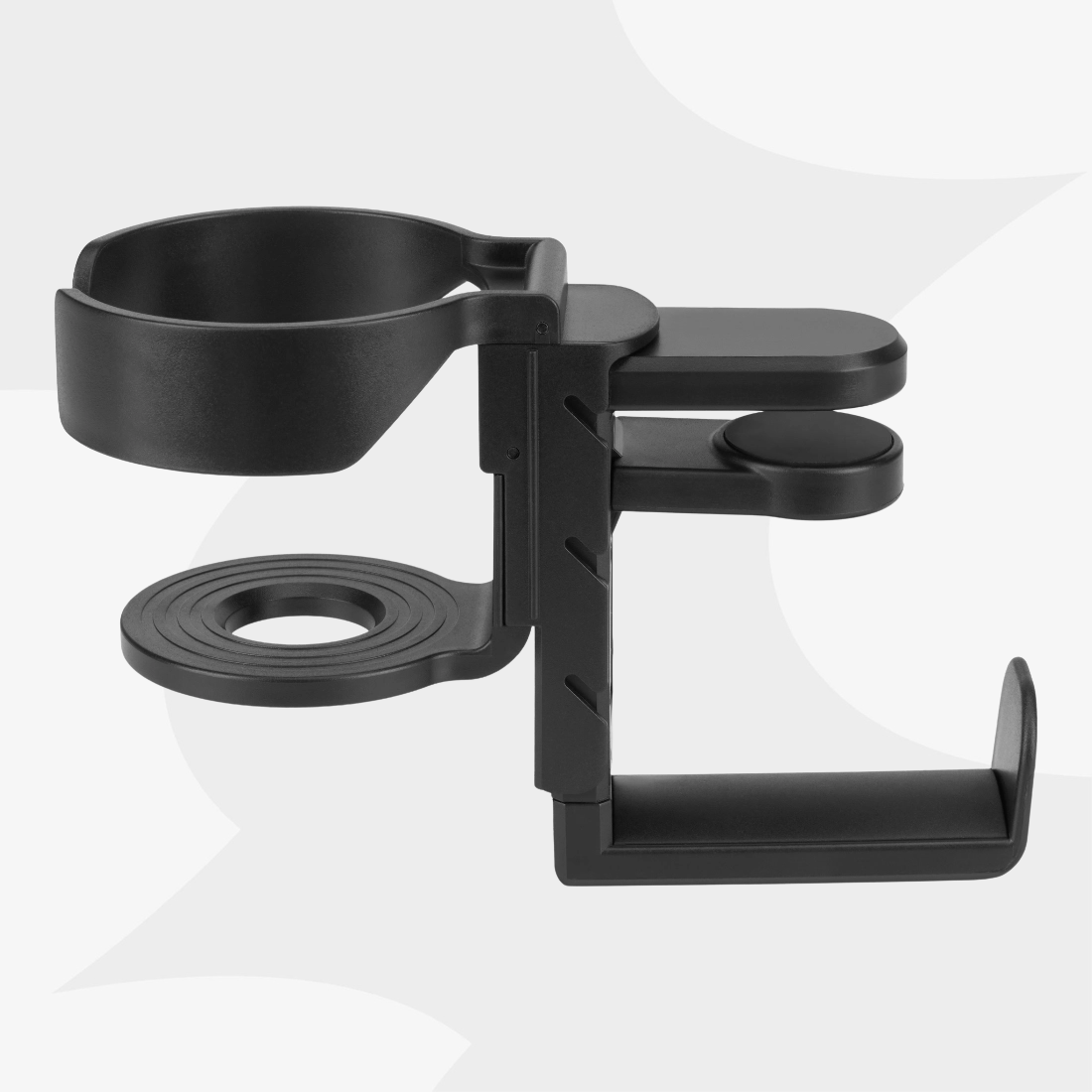 Montaż wieszaka na słuchawki SPB-027B na zacisk śrubowy