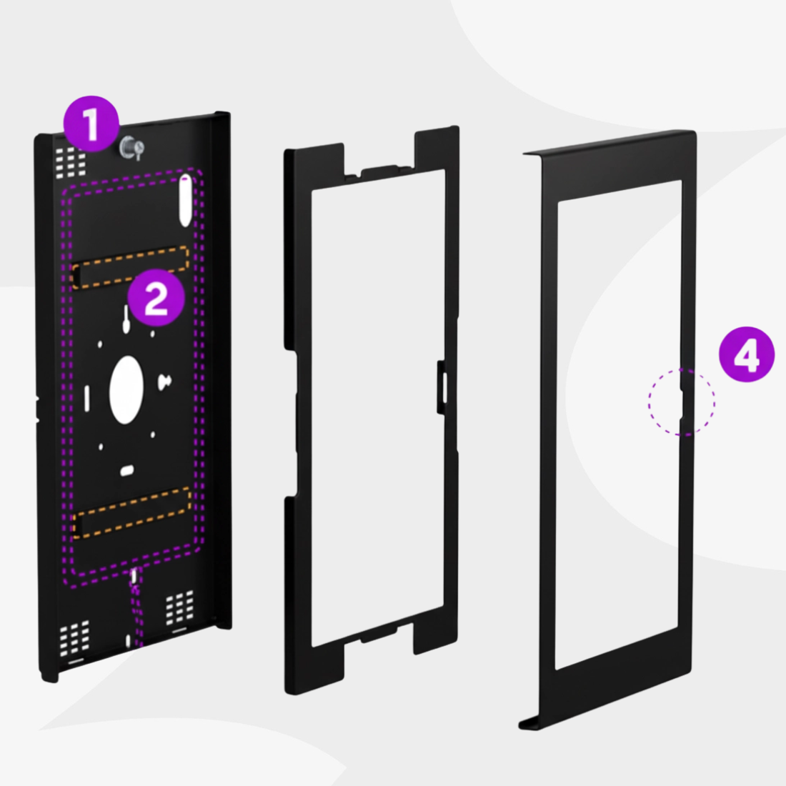 Dostęp do portów i kamer — estetyczna instalacja