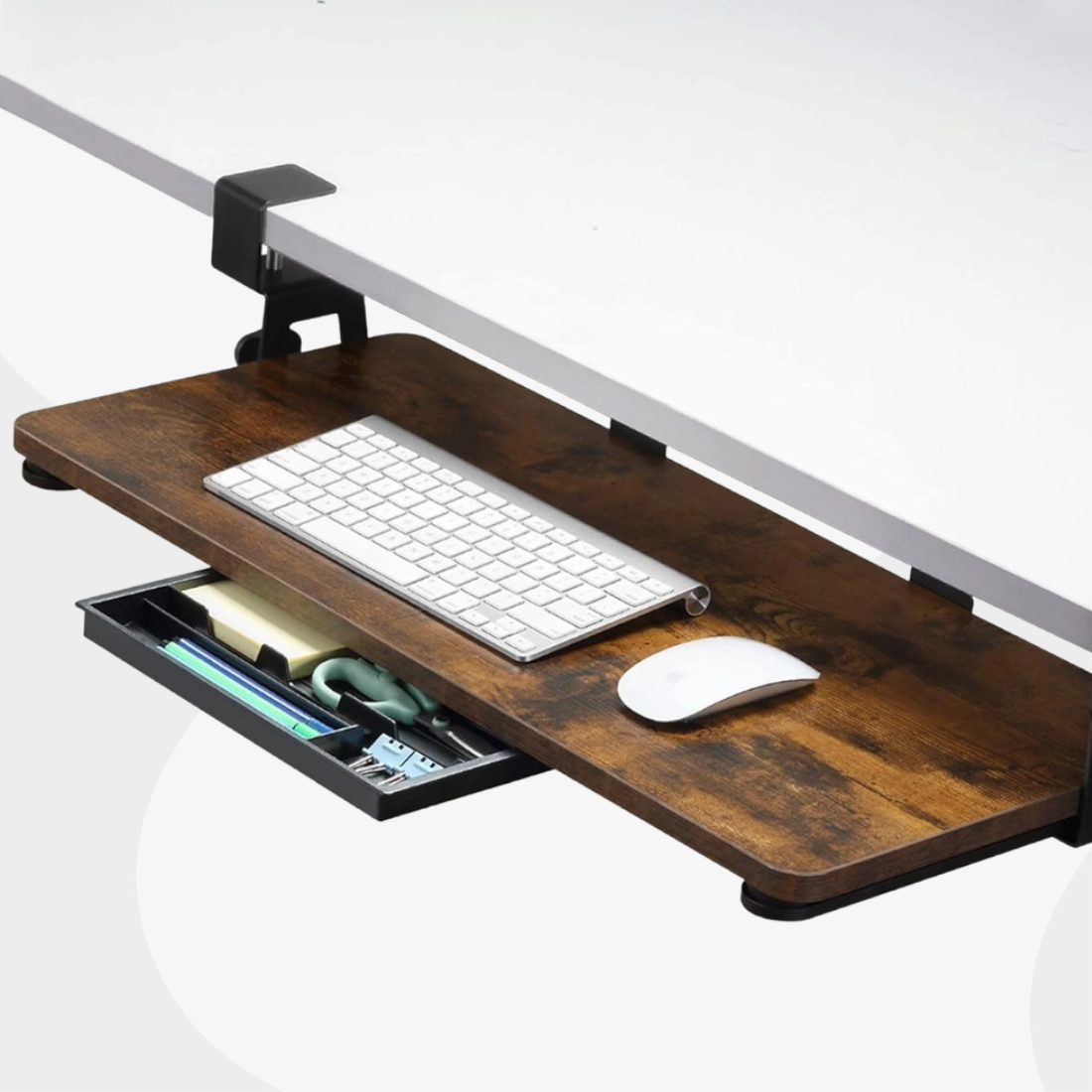 SPB133R — najważniejsze cechy półki pod klawiaturę i mysz