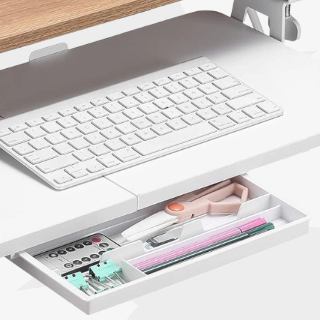 Montaż półki podblatowej SPB133W