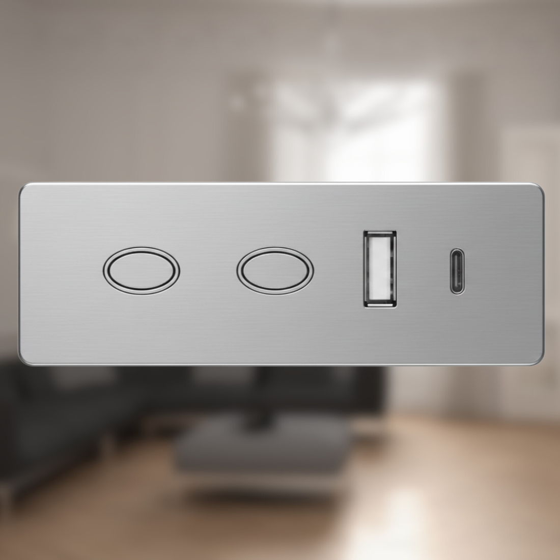 Fotel FLAX 05 – porty USB w podłokietniku