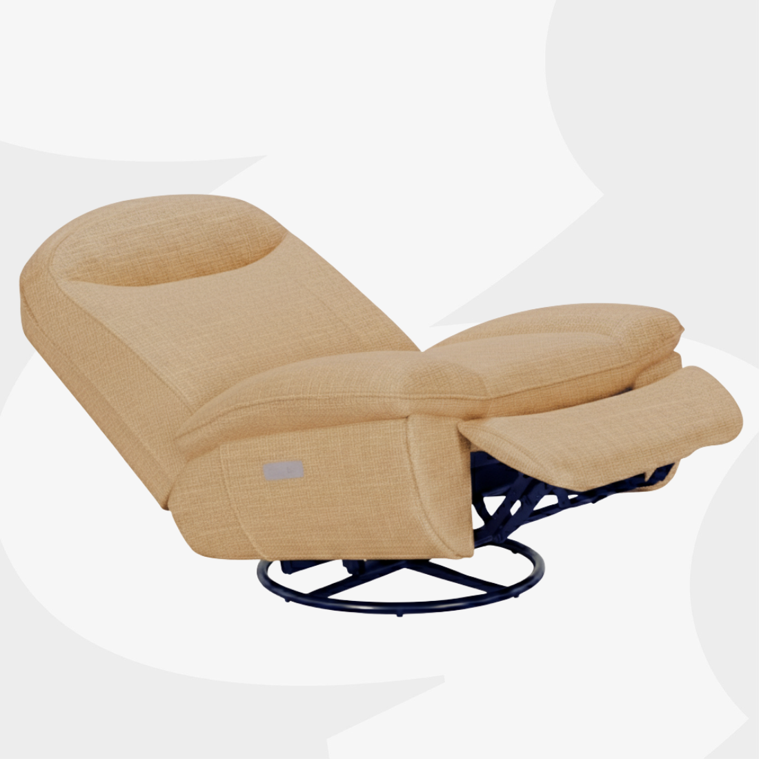 Fotel elektryczny FLAX 05 pomarańczowy – najważniejsze cechy