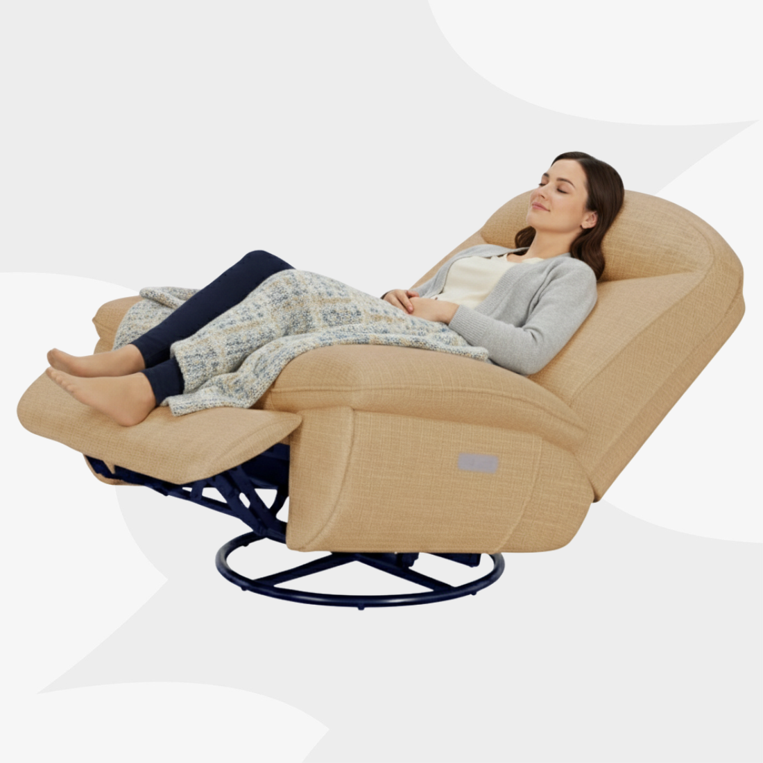 Ergonomiczne siedzisko fotela FLAX 05 pomarańczowy SPC-FLAX-05_V3