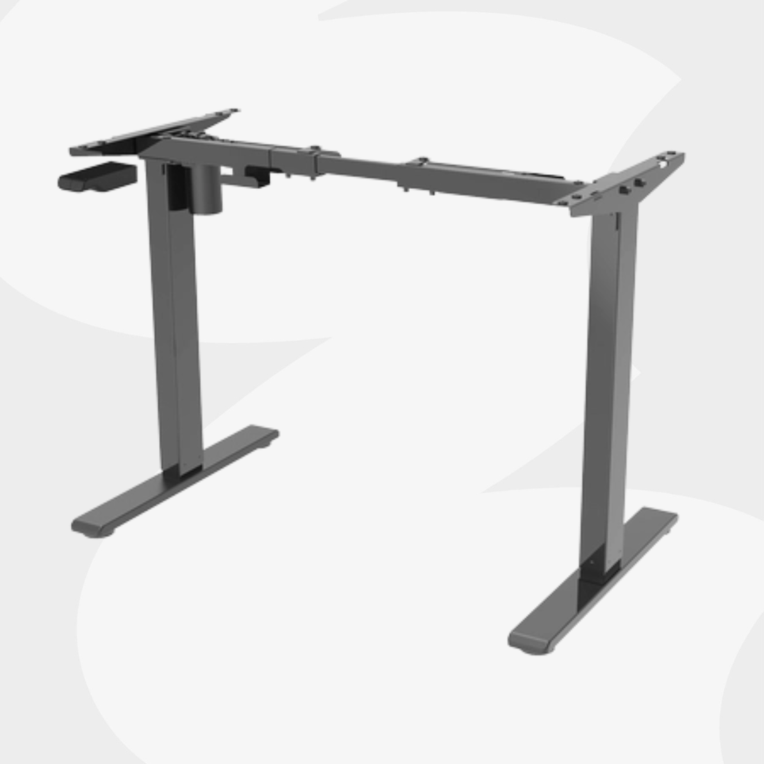 Regulowana szerokość stelaża Spacetronik Ergoline SPE-114AG AC pod różne blaty