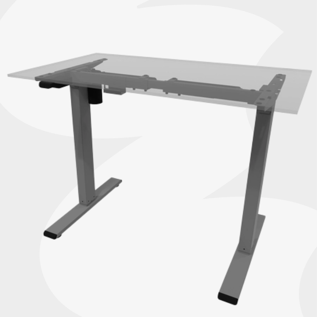 Elektryczny stelaż biurkowy Spacetronik Ergoline SPE-114AG AC – najważniejsze cechy