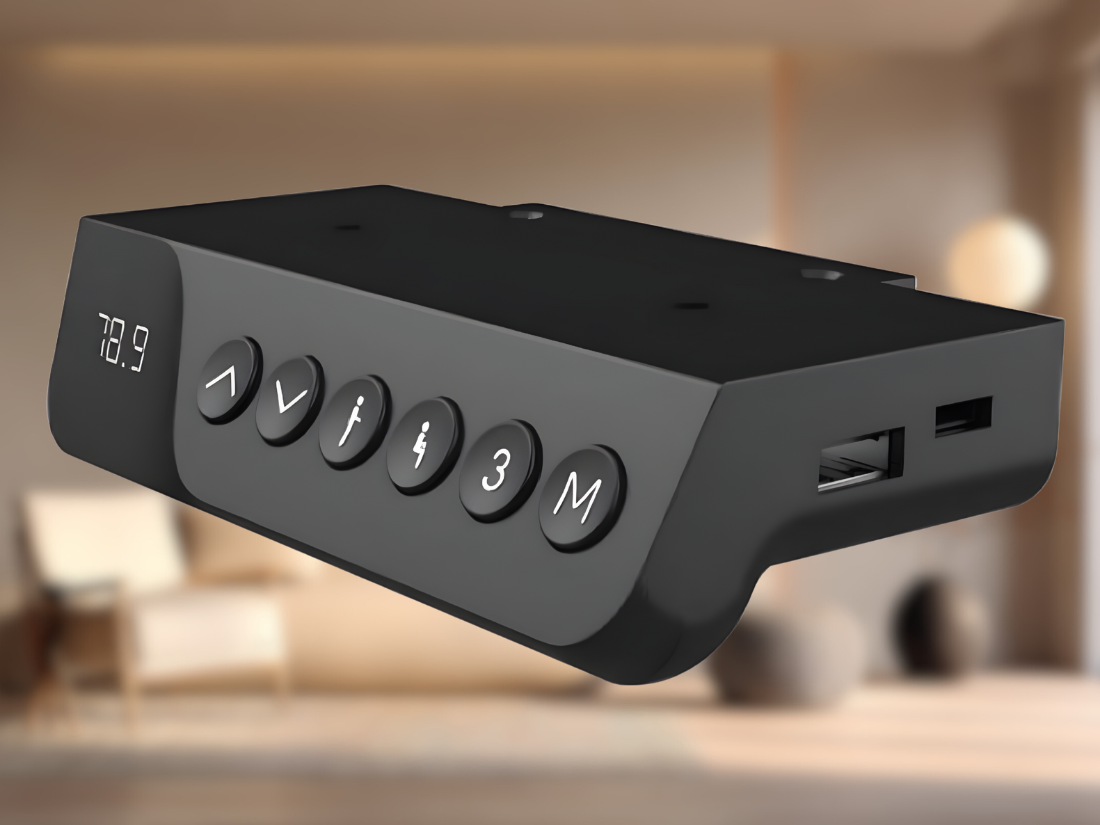 Kontroler z pamięcią pozycji i USB