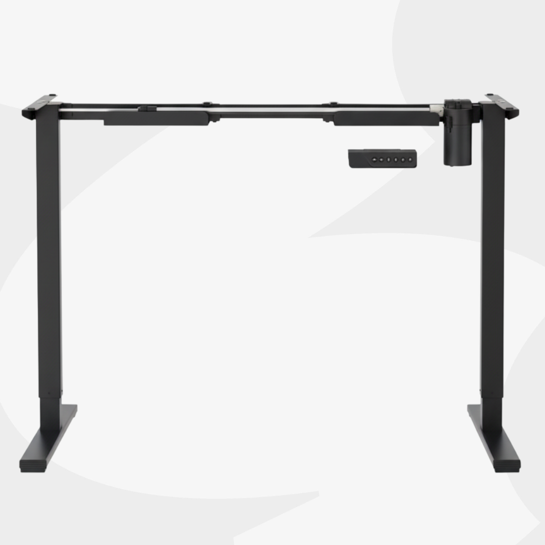 Stabilny stelaż biurkowy z elektryczną regulacją Spacetronik SPE-124B