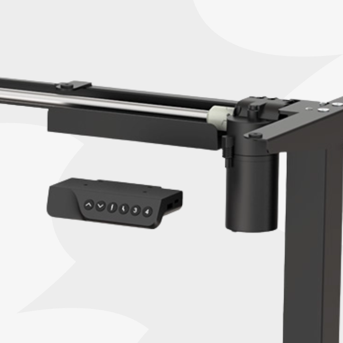 Stelaż elektryczny z systemem antykolizyjnym Spacetronik SPE-124B