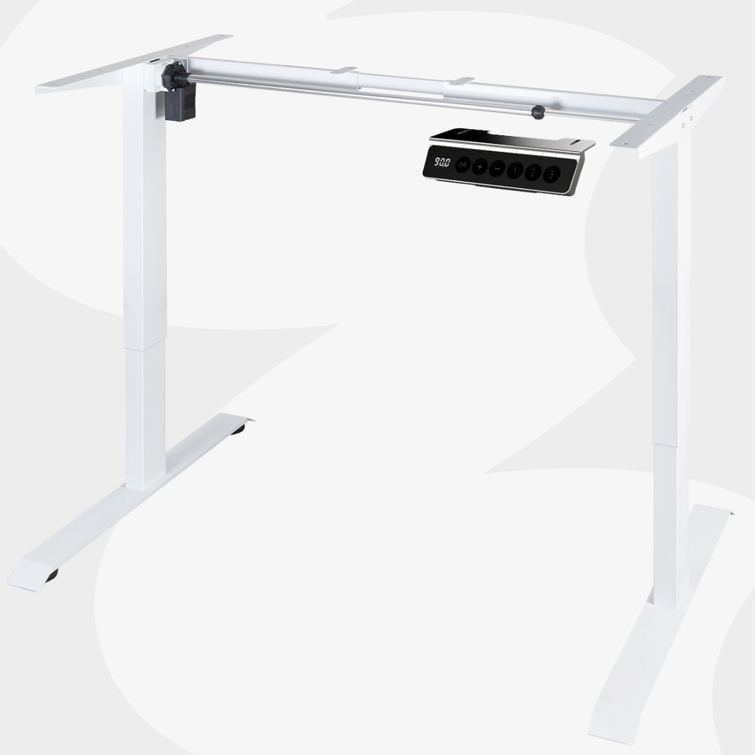 stelaż elektryczny Spacetronik SPE-142W biały najważniejsze cechy regulacja wysokości kontroler pamięć antykolizja