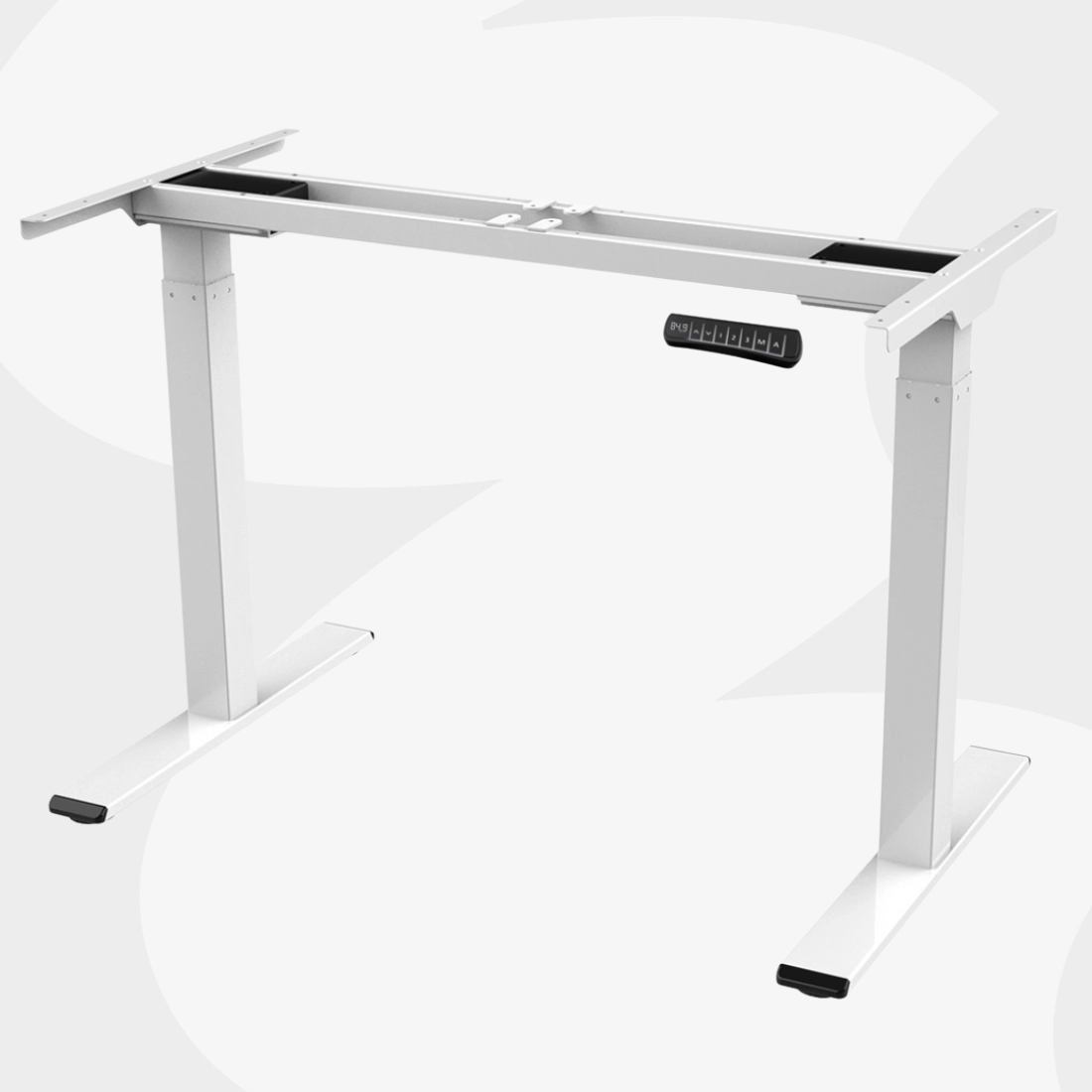 Elektryczny stelaż biurkowy Spacetronik SPE-214AW biały – najważniejsze cechy