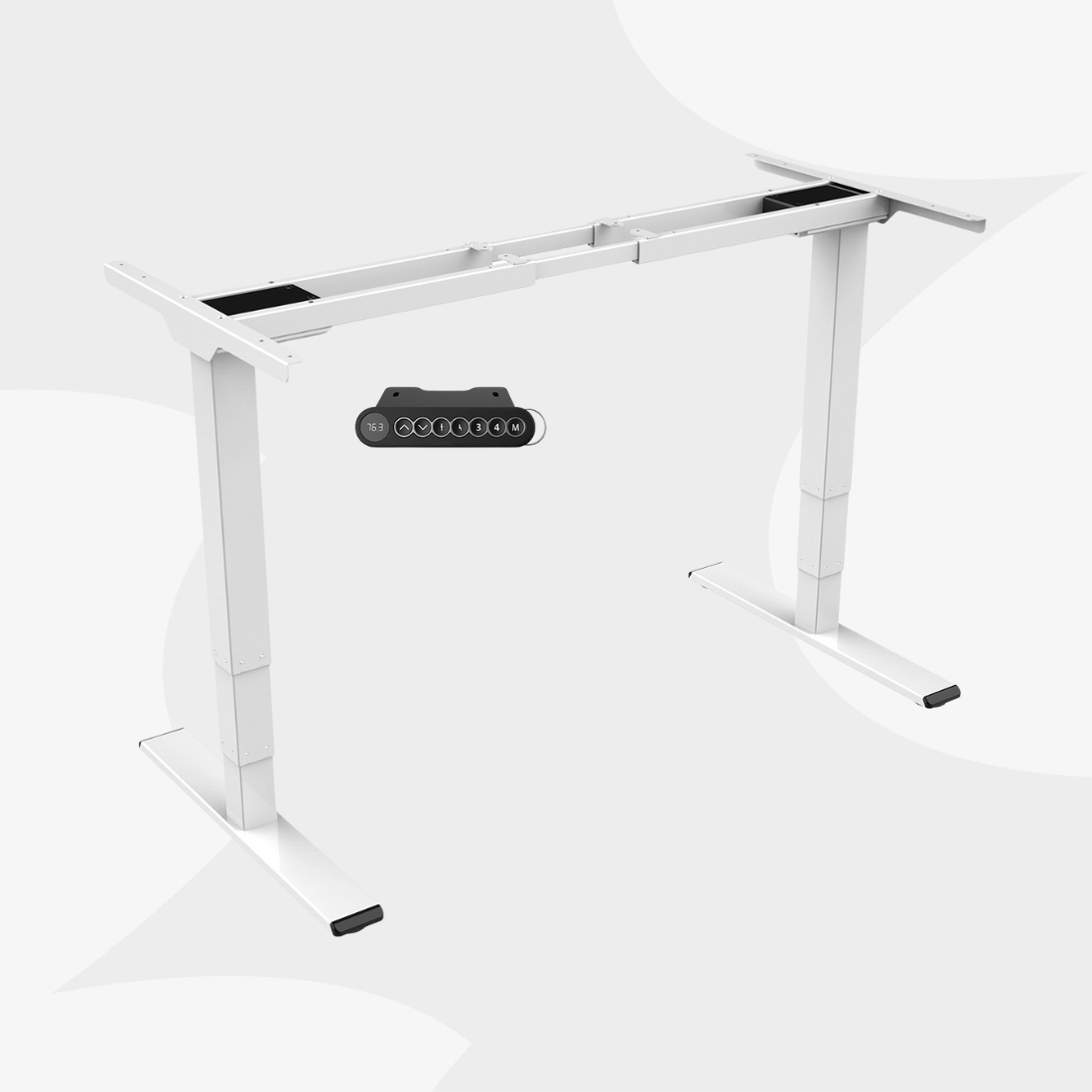 Spersonalizowane biurko na stelażu Spacetronik SPE-226AW