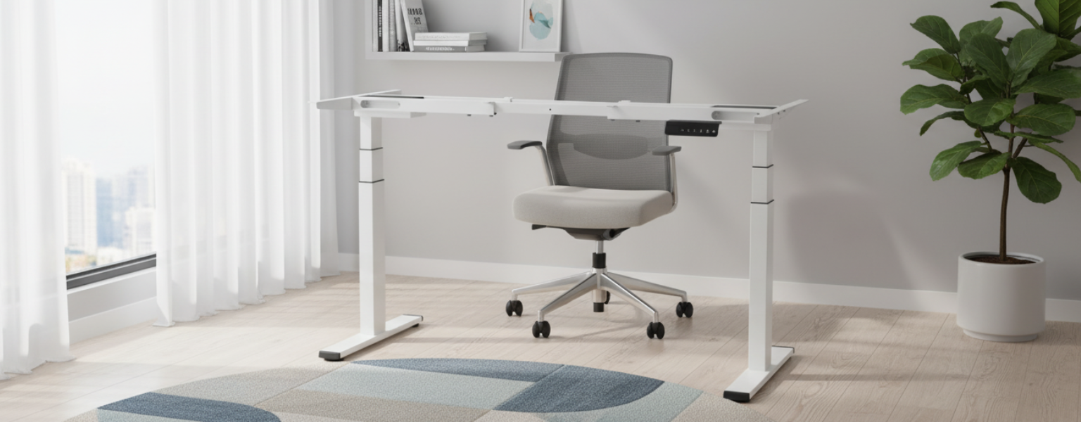 SPE237W — elektryczny stelaż do biurka