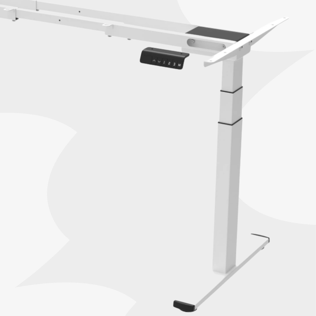 Regulowana szerokość stelaża biurkowego SPE237W