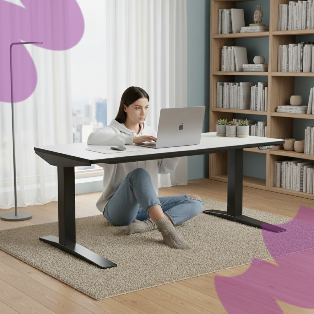 Siedzenie na podłodze