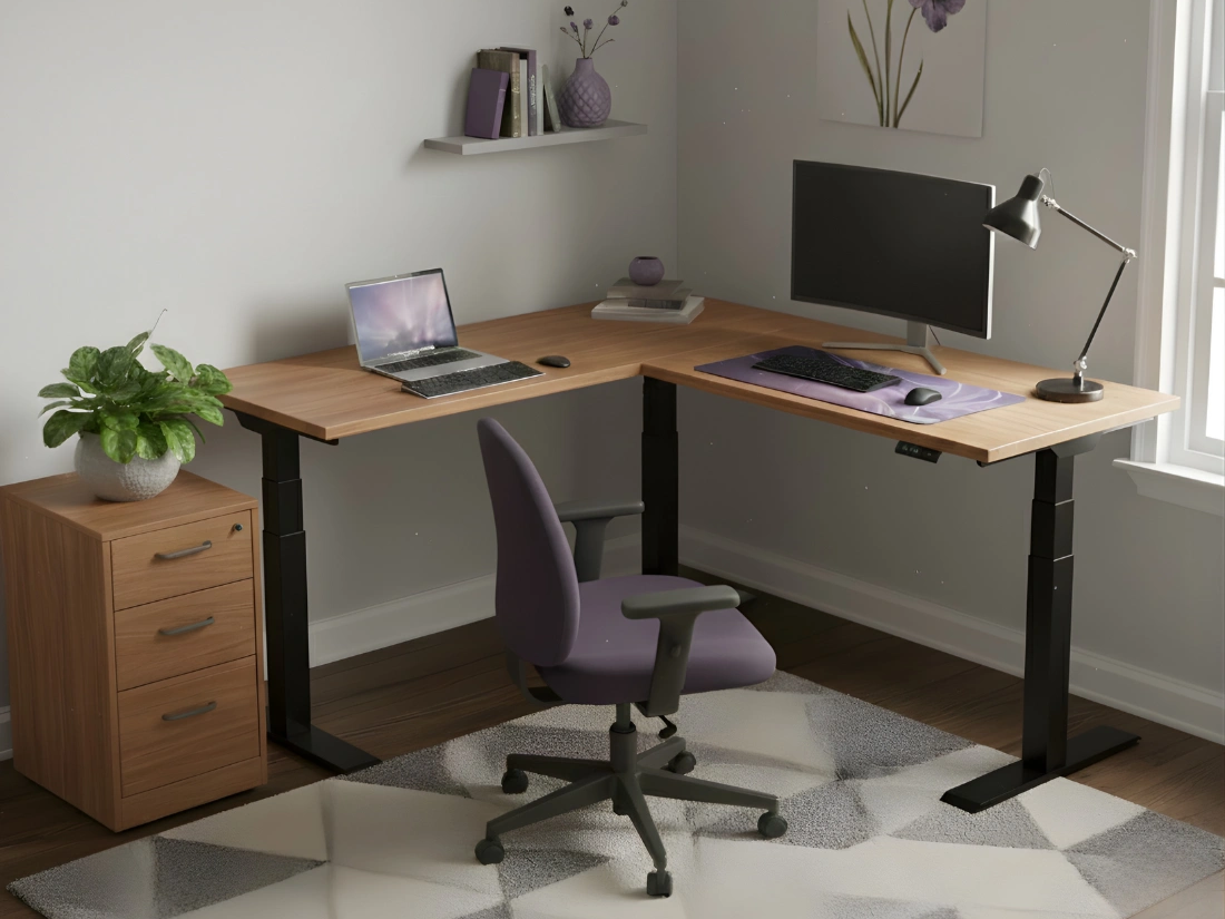 Trzysilnikowa regulacja wysokosci