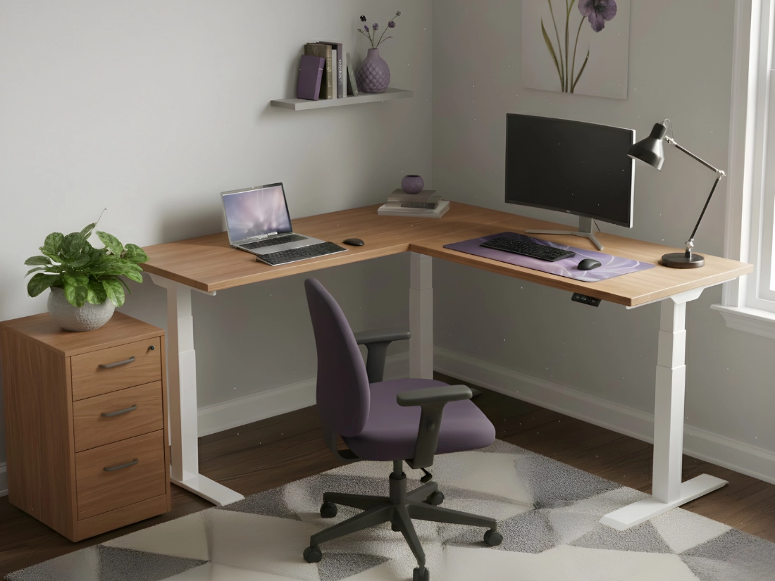 Trzysilnikowa regulacja wysokosci